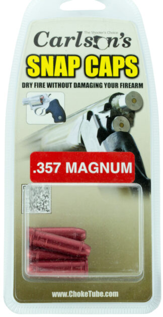 Carlsons Choke Tubes .357 Magnum Snap Caps, 6-Pack