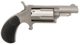 North American Arms 22MGRCHSS Mini-Revolver .22 WMR 1.63 in Stainless, 5-Round Black Rubber Grip