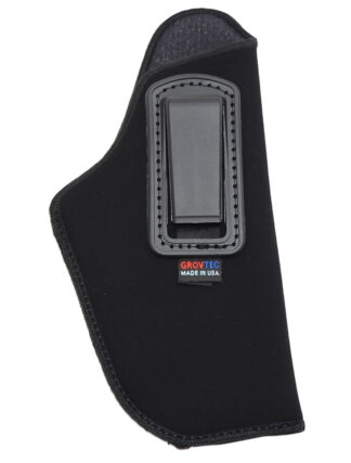 GrovTec IWB Inside-the-Pant Holster Size 15, 3-4 in Barrel, Right Hand, Black Suede Belt Clip