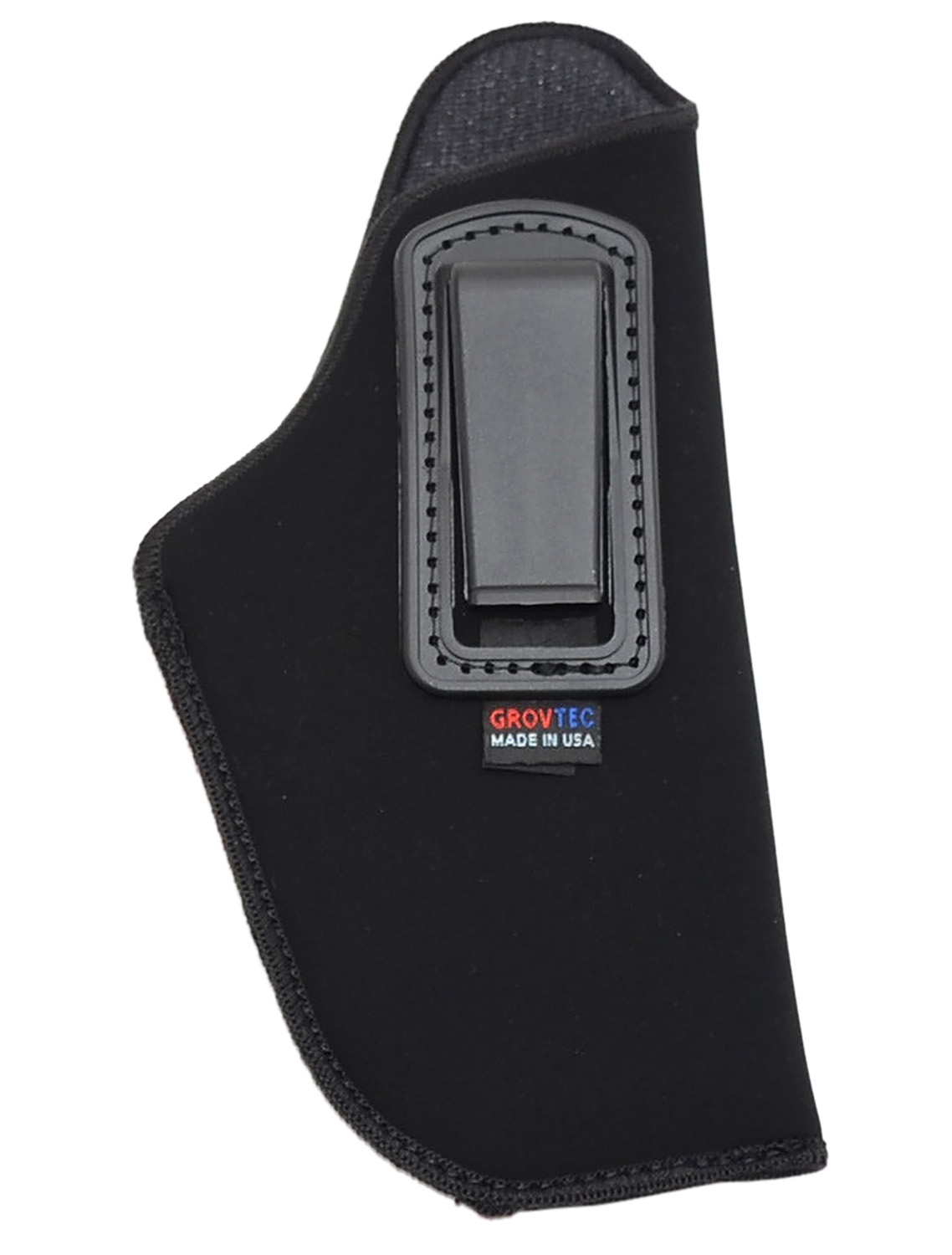 GrovTec IWB Inside-the-Pant Holster Size 15, 3-4 in Barrel, Right Hand, Black Suede Belt Clip
