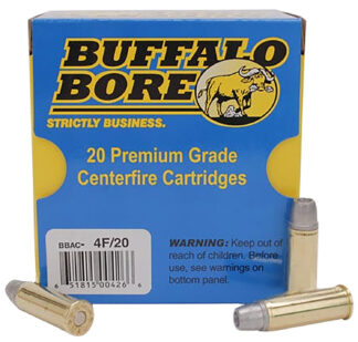 Buffalo Bore 4F20 Deer Grenade .44 Magnum +P 240 gr Gas-Checked Hollow Point