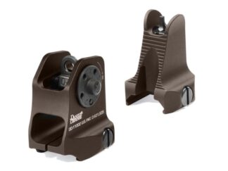 Daniel Defense Fixed Front & Rear Sight Set for Picatinny