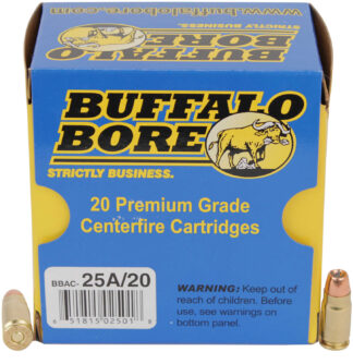 Buffalo Bore 25A20 Heavy Strictly Business .357 Sig 125 gr JHP 20 Rounds/Box