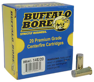 Buffalo Bore 14E20 .44 S&W Special 200 Grain Hard Cast Wadcutter, 20 Rounds/Box