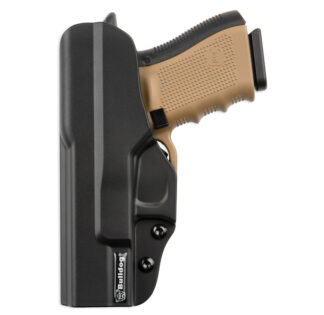 Bulldog Cases Polymer IWB Holster with Metal Belt Clip for Glock 26/27/33 All Gens, RH, Black