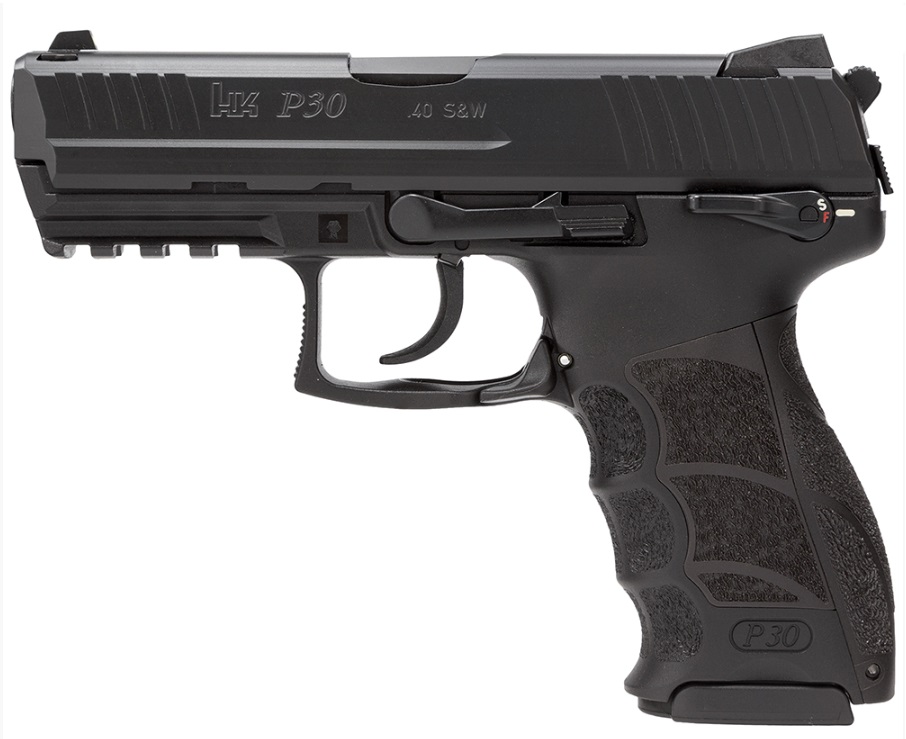 Heckler & Koch P30S V3 .40 S&W DA/SA 3.85 in Barrel 13+1 Round Night Sights