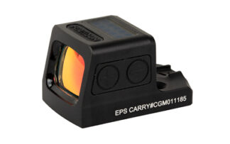 Holosun EPS Carry MRS 1x Holographic Sight, 2 MOA Green Dot/32 MOA Circle, Solar, Black