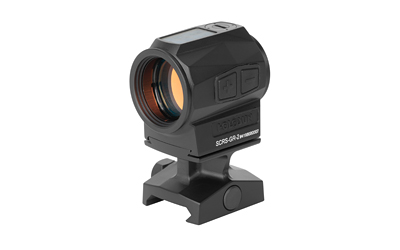 Holosun SCRS-GR-2 1x Solar Charging Rifle Red Dot, 2 MOA Green Dot, Black