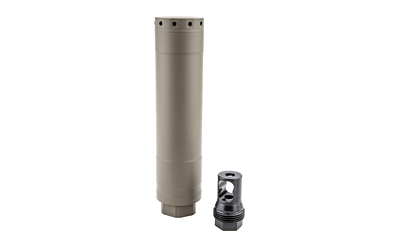 KGM R30T 30 Cal Suppressor 5/8x24 Taper Mount, Flat Dark Earth, Titanium