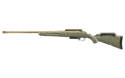 Ruger American Predator Gen II 6mm Creedmoor 22 in Bolt Action Rifle (Burnt Bronze/Green Splatter)