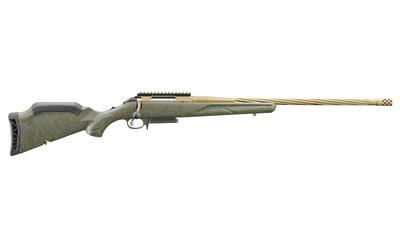 Ruger American Predator Gen II 6mm Creedmoor 22 in Bolt Action Rifle (Burnt Bronze/Green Splatter)