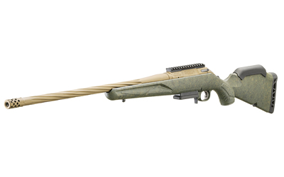 Ruger American Predator Gen II 6mm Creedmoor 22 in Bolt Action Rifle (Burnt Bronze/Green Splatter)