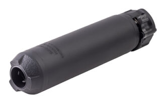 SureFire SOCOM RC4 .223 Rem/5.56 NATO Low Back Pressure Suppressor, Black, 6.3 in