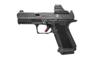 Shadow Systems MR920 War Poet 9mm Semi-Auto Pistol, 4 in Barrel, Black Finish