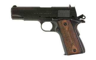 Tisas 1911A1 Tank Commander 9mm Semi-Auto, 4.25 in, Black Cerakote, 9 Rounds, Iron Sights