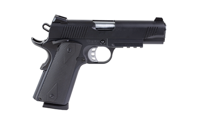 Tisas 1911 Carry B45R .45 ACP 4.25 in Semi-Auto, 8 Rounds, Black Cerakote, Novak Sights