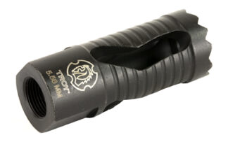 Troy Medieval 5.56 NATO Muzzle Brake, 1/2x28 Threads, Black Steel