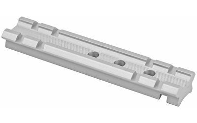 Weaver 401S 1-Piece Top Mount Base for S&W K/L/N Frames, Silver Aluminum
