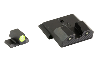 XS Sights R3D 2.0 S&W M&P Full Size Tritium Night Sights Green Front