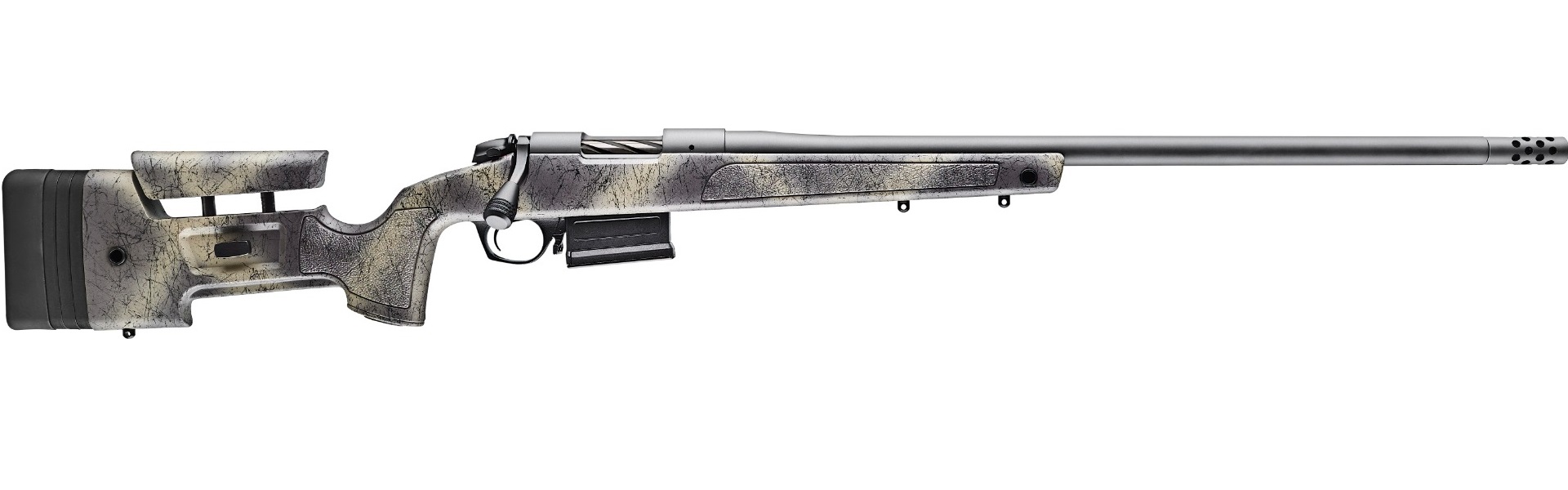 Bergara B-14 Wilderness Series HMR Bolt Action Rifle, .22 Creedmoor, 5 Rounds, Gray Cerakote