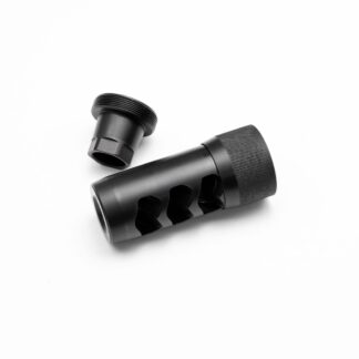 Area 419 Hellfire Self-Timing Muzzle Brake 338 Black Nitride 5/8-24