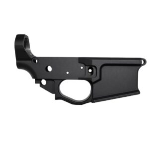Combat Armory Billet AR-15 Lower Receiver, Stripped, Black