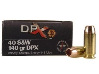 Cor-Bon DPX .40 S&W 140 gr 20 Rounds 1200 fps