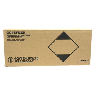 CCI Blazer Brass .40 S&W 165gr FMJ 1050 fps