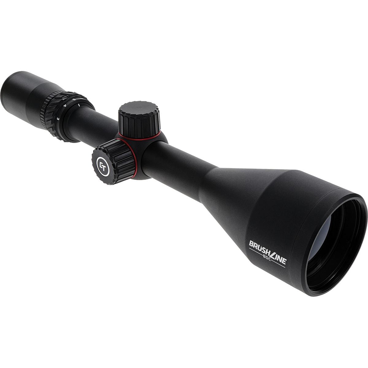 Crimson Trace Brushline Rifle Scope 3-9x50mm 1" SFP BDC Black