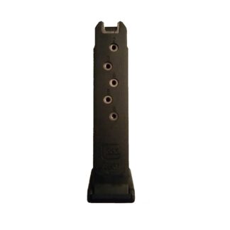 Glock Model 42 .380 Auto 6-Round Magazine, Black Polymer