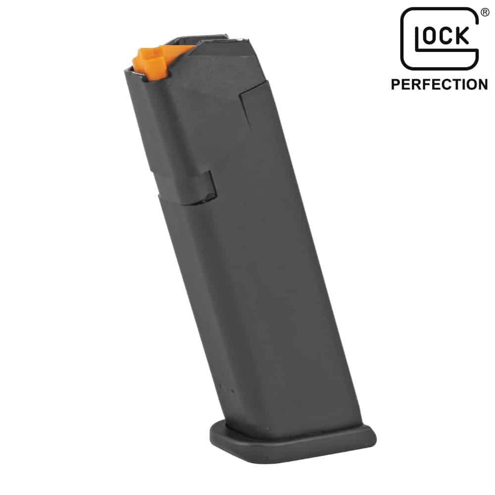 Glock G23 Gen5 .40 S&W 10-Round Handgun Magazine, Orange Follower