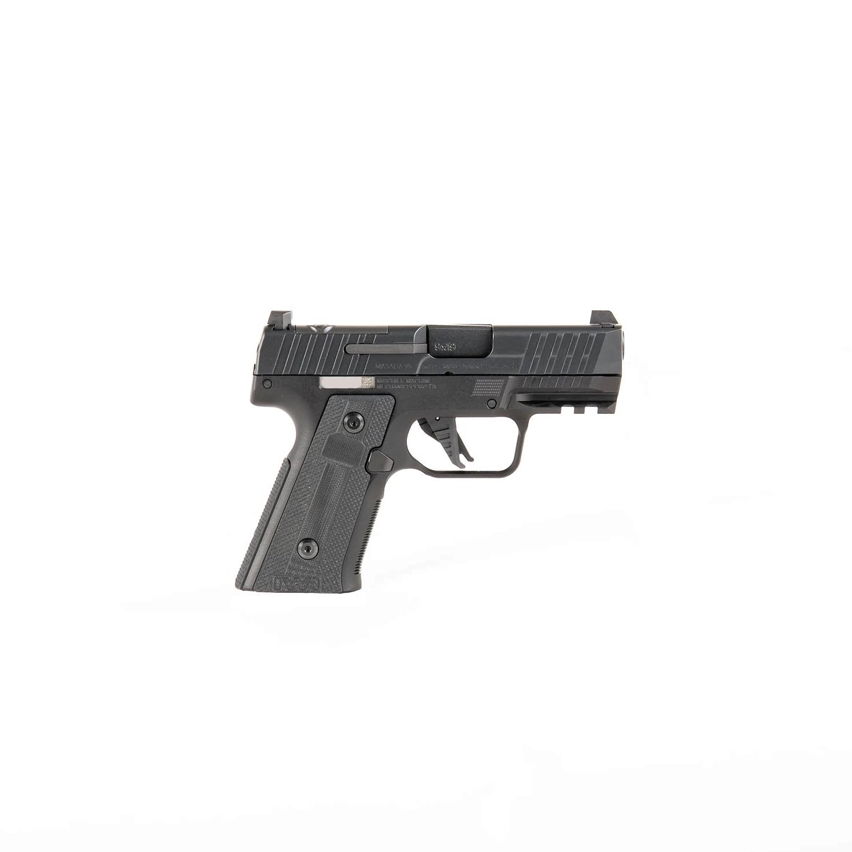IWI Masada Slim Commander Elite Semi-Auto Pistol 9mm, 3.4 in Barrel, RMSc Optics Cut, Black