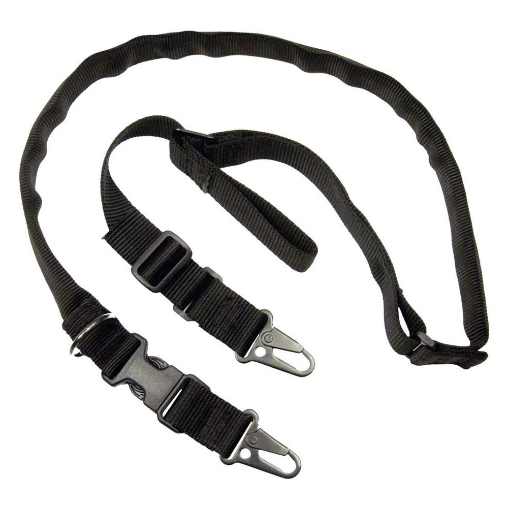 Tac Shield Warrior 2-in-1 Padded Sling 1.25" Black Webbing, Fast Adjust (T6030BK)