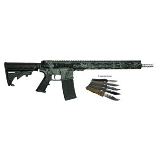 10 Ring Marketing WRJ Great Lakes GLFA AR-15 .223 Wylde Semi-Auto 16 in Lichen Grey 30rd