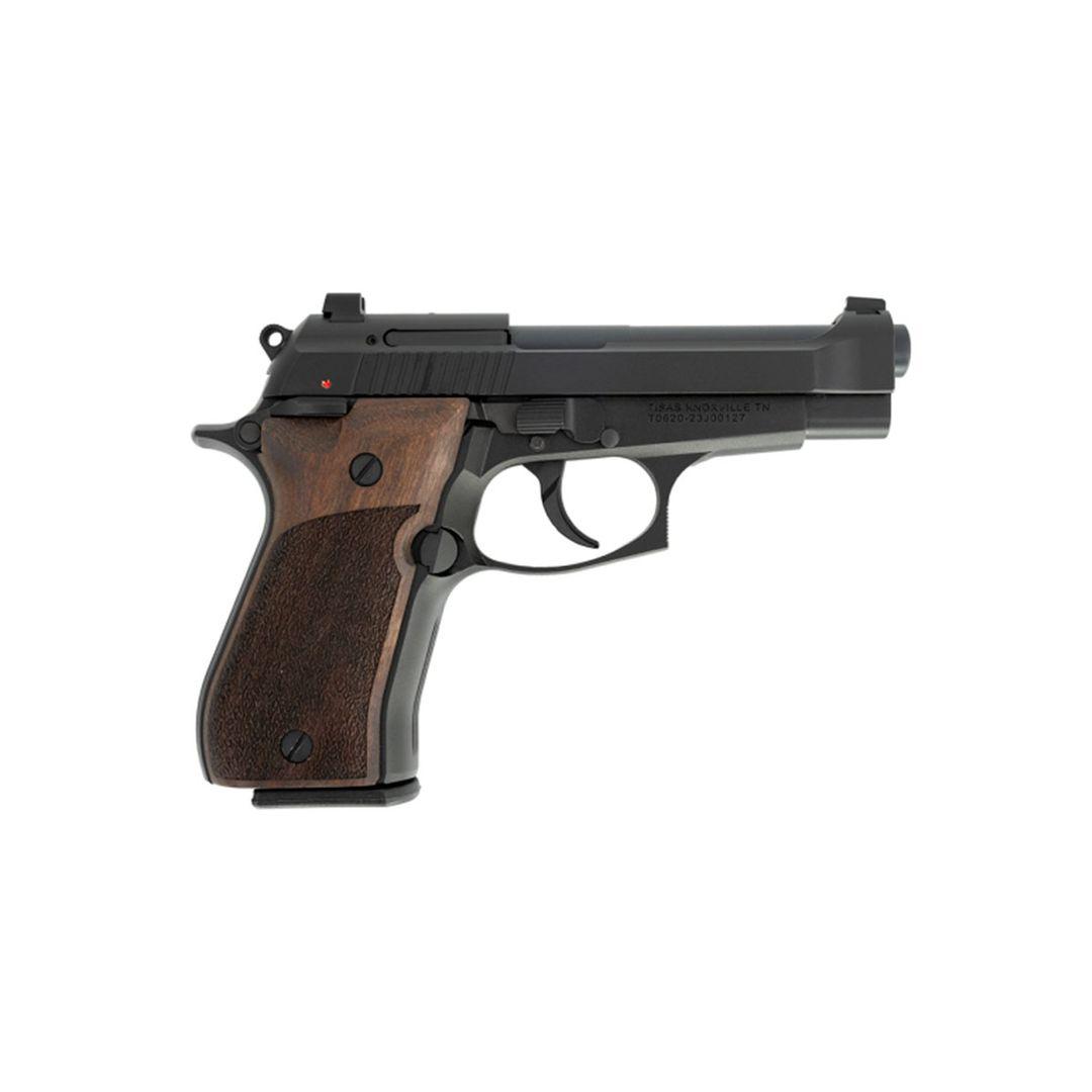 Tisas Fatih B380 Double/Single-Action Semi-Auto .380 ACP 3.9 in, 13+1, Black Cerakote