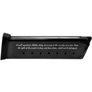 Mec-Gar 1911 .45 ACP 8-Round Blued Steel 2nd Amendment Engraved Magazine