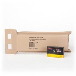 PMC X-Tac 5.56 NATO 55 Gr FMJ Boat Tail, 200-Round Battle Pack