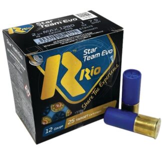 Rio Ammunition Star Team EVO 12 Gauge 2.75 in 1 oz #7.5 Lead Shot 25 Rounds