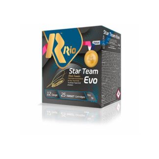 Rio Ammunition Star Team EVO HV 12 Gauge 2.75 in 1-1/8 oz #7.5 Shot, 25 Rounds Per Box