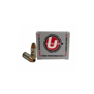 Underwood Ammo 110 XTP .380 ACP 90 gr JHP, 1025 fps, 20 Rounds