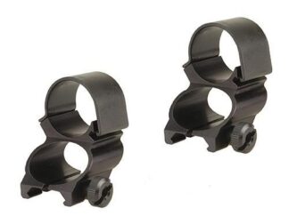 Weaver Detachable See-Thru Scope Rings - 1" Extension -Black