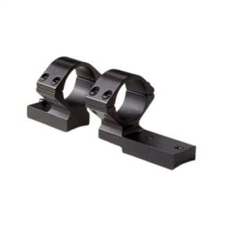 Weatherby TRBVLAS1 1in Medium Matte Black Scope Mount/Ring Combo for Mark V (Standard 6-Lug)