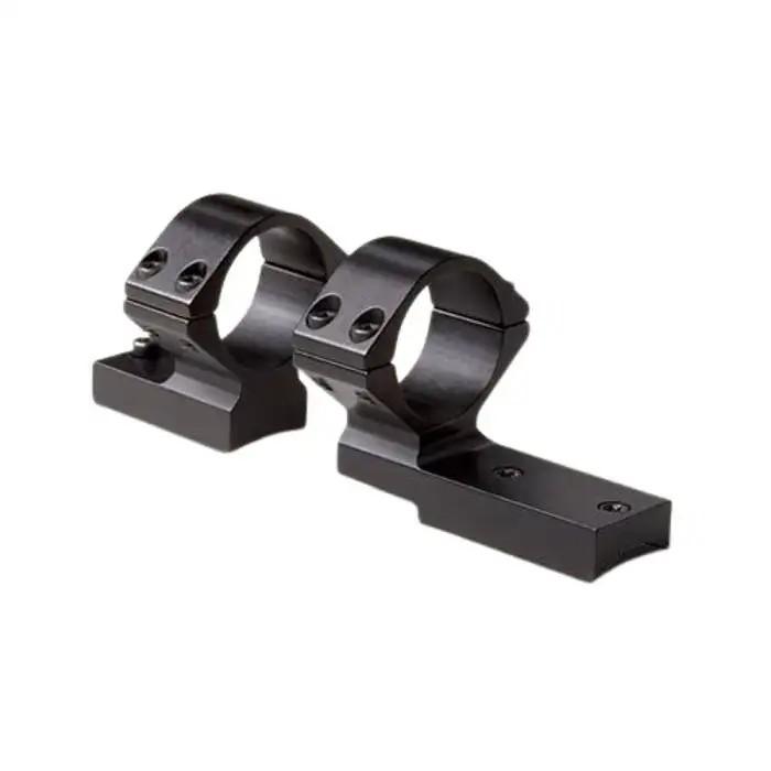 Weatherby TRBVLAS1 1in Medium Matte Black Scope Mount/Ring Combo for Mark V (Standard 6-Lug)