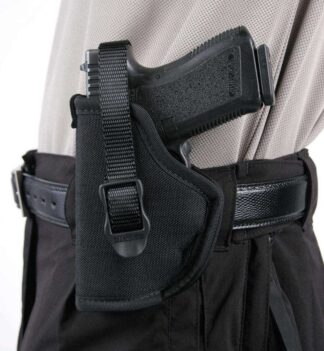 Blackhawk Nylon Hip Holster, Medium High-Ride, Up to 2" Belt