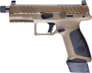 Beretta APX A1 Tactical 9mm Semi-Auto Pistol, 4.8 in, Threaded Barrel 1/2x28