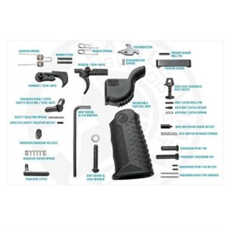 Battle Arms Development AR-15 Investment Cast Complete Enhanced Lower Parts Kit