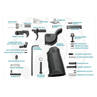 Battle Arms Development AR-15 Investment Cast Complete Enhanced Lower Parts Kit