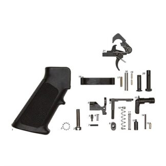 AR-15 LOWER PARTS KIT WITH GRIP W/ QMS TRIGGER