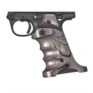 LAMINATED GRIPS FOR RUGER MARK IV 22/45 GRAY