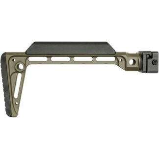 Midwest Industries Minimalistic Side Folding Stock O.D. Green